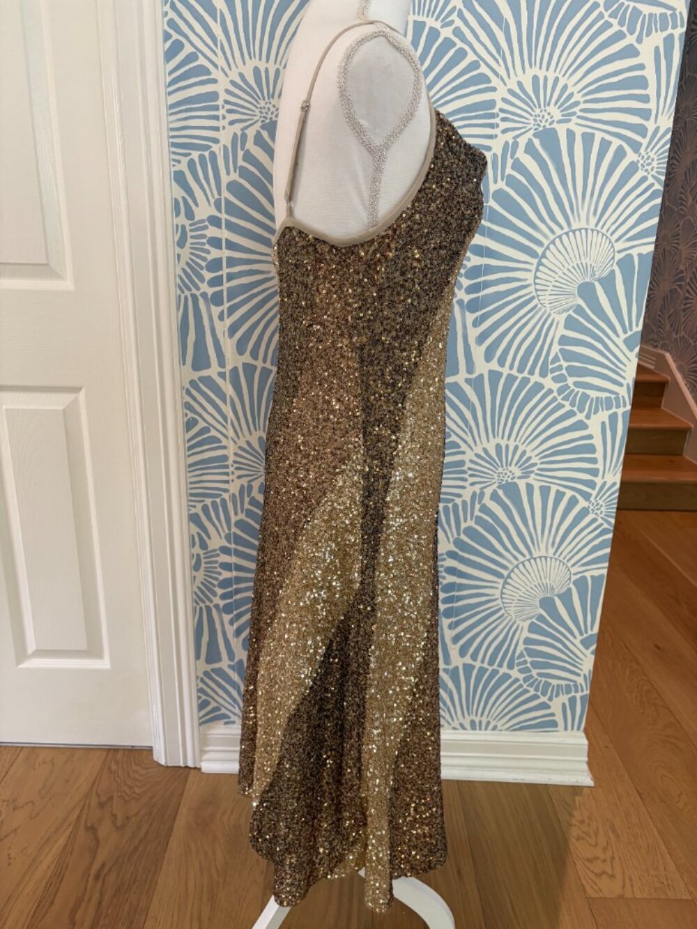 NWT Anthropologie Bl-nk Kayla Sequin Dress Size Medium - Picture 4 of 8